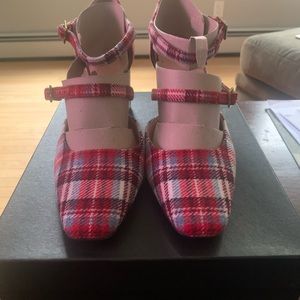 NIB JCrew Marta block heel shoes size 9.5